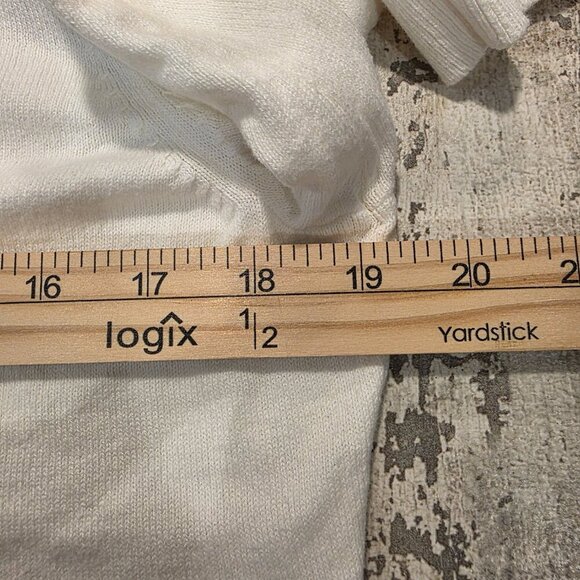 Gap Woman's Cardigan Sweater White Size Large - Picture 5 of 6